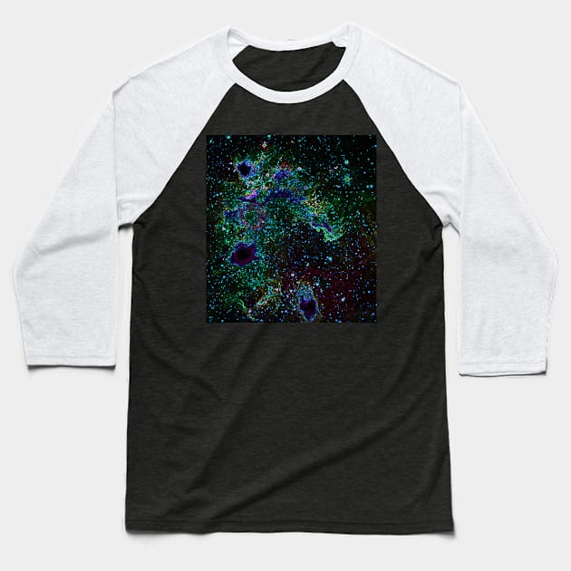 Black Panther Art - Glowing Edges 412 Baseball T-Shirt by The Black Panther